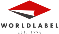 WorldLabel badge